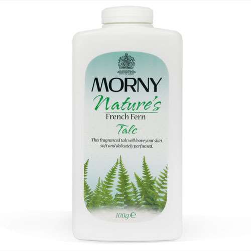 Morny French Fern Talc 100g ExpressChemist.co.uk Buy Online