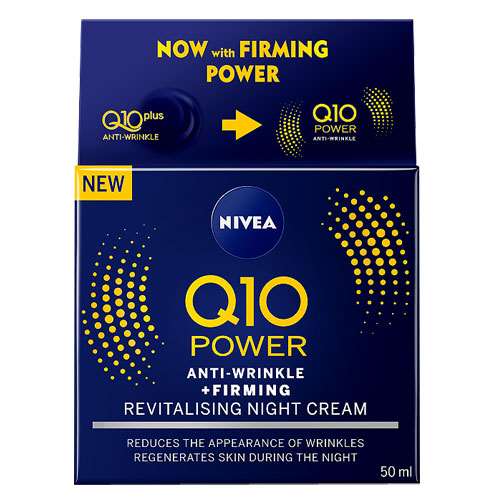 Nivea Q10 Power Anti-Wrinkle + Firming Night Cream 50ml