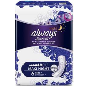 Always Discreet Incontinence Maxi Night 6