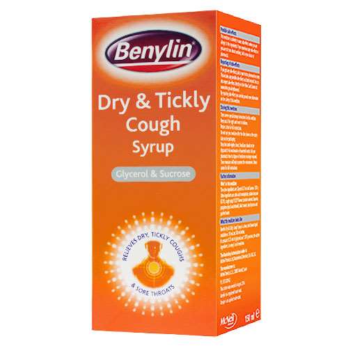 Benylin Dry & Tickly Cough Syrup 300ml