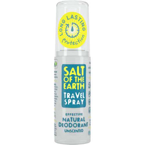 Salt of the Earth UNSCENTED Natural Deodorant Travel Spray - 50ml