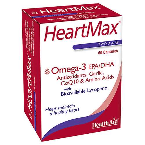 HealthAid HeartMax Omega-3 EPA/DHA 60 Capsules