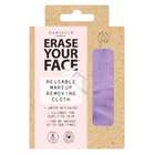 Erase Your Face Reusable Makeup Removing Cloth Purple