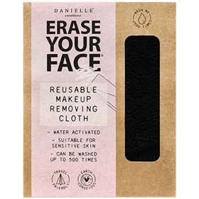 Erase Your Face Makeup Removing Cloth Black