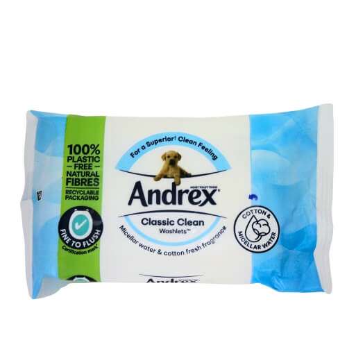 Click to view product details and reviews for Andrex Classic Clean Washlets 36. Click to view product details and reviews for Andrex Classic Clean Washlets 36.