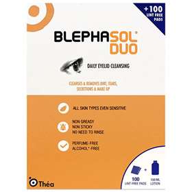 Blephasol Duo 100ml with pads (100)