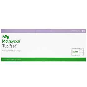 Molnlycke Tubifast Purple Line 2 Way Stretch Bandage 5 Metres