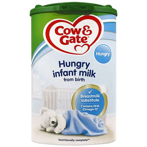 Cow and Gate Hungry Infant Milk from Birth 800g