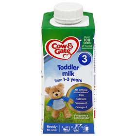 Cow and Gate Ready to Use Toddler Milk From 1-3 Years 200ml