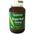 HealthAid Ginger Root 560mg 60 Tablets