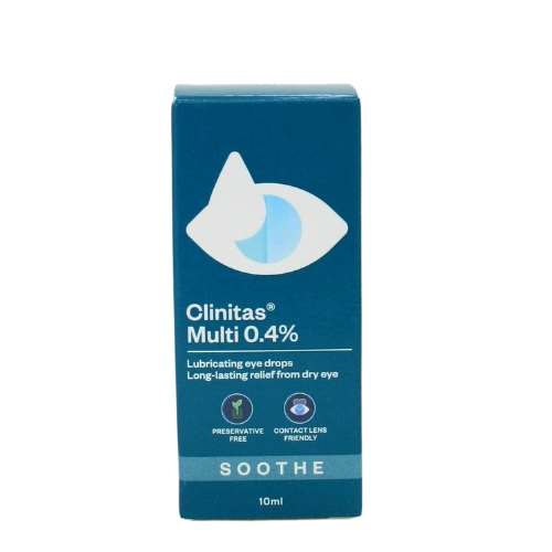 Click to view product details and reviews for Clinitas Multi Eye Drops 10ml.