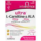 Vitabiotics Ultra L-Carnitine & ALA 60 Tablets
