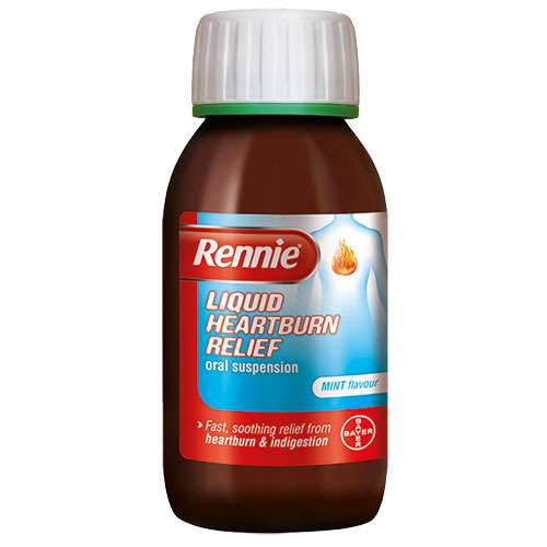 Rennie Liquid Heartburn Mint 250ml