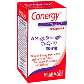 HealthAid Conergy CoQ10 30mg 30 Capsules