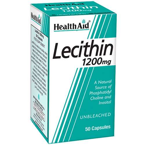 HealthAid Lecithin 1200mg 50 Capsules