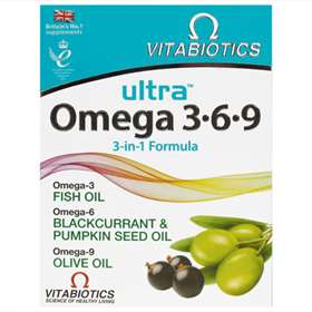 Vitabiotics Ultra Omega 3,6,9 60 Capsules