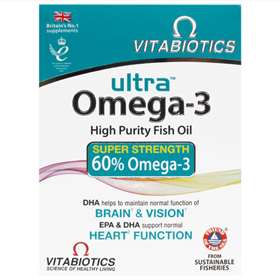 Vitabiotics Ultra Omega-3 60 Capsules