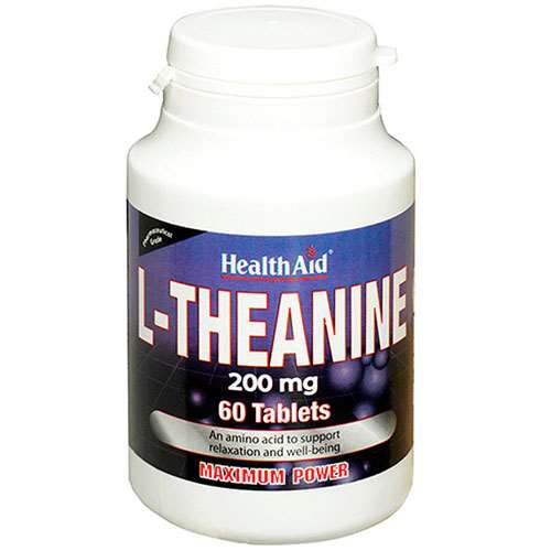 HealthAid L-Theanine 200mg 60 Tablets