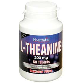 HealthAid L-Theanine 200mg 60 Tablets