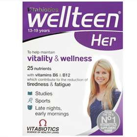 Vitabiotics Wellteen Her 13-19 years 30 tablets