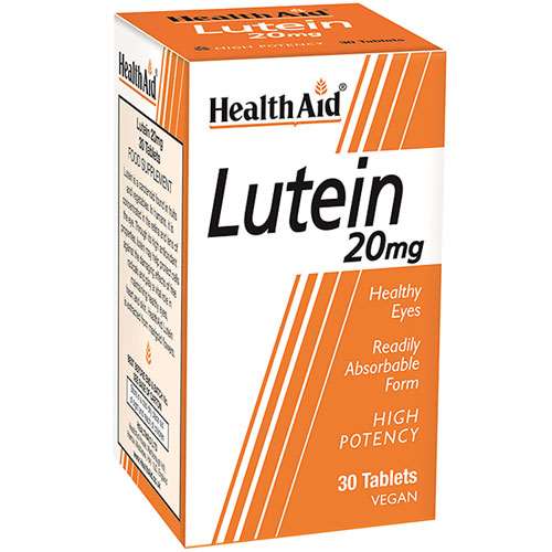 HealthAid Lutein 20mg 30 Tablets