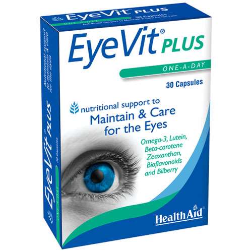 HealthAid EyeVit Plus 30 Capsules