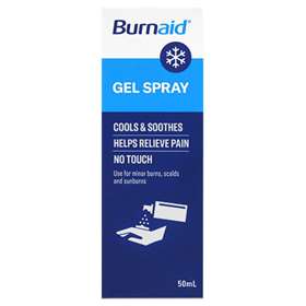 Mundicare Burnaid Gel Spray 50ml