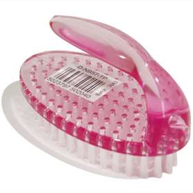 Plastic Nail Brush - Pink