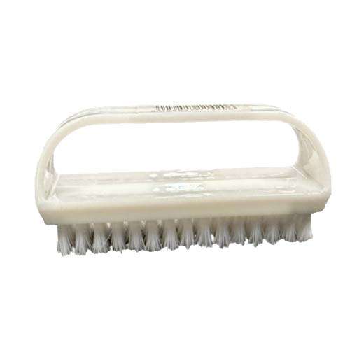 Big Strong Nail Brush - White