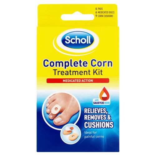 Click to view product details and reviews for Scholl Complete Corn Treatment Kit.