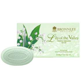 Bronnley Lily of the Valley Triple Milled Soap 3x100g