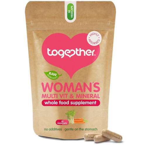 Together Woman's Multi Vitamin & Mineral Supplements 30 Vegecaps