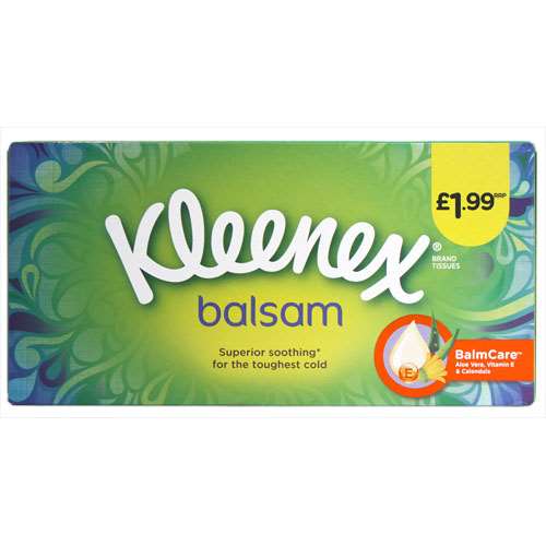 Kleenex Balsam Tissues 64