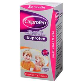 Calprofen 100mg/5ml Oral Suspension Strawberry Flavour 100ml