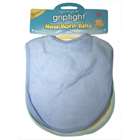 Griptight New Born Bibs x2 Green/Blue