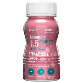 Aymes Complete Strawberry Flavour Nutrition Drink 200ml Singles