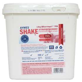Aymes Strawberry Shake Powder 28 Servings