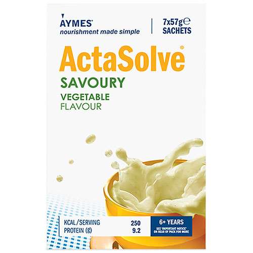 Aymes ActaSolve Savoury Vegetable 7 x 57g Sachets