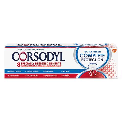 Corsodyl Extra Fresh Complete Protection Toothpaste 75ml