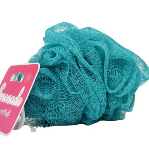 Shower Wash Puff (Scrunchie) Teal