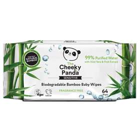 The Cheeky Panda Bamboo Baby Wipes 64