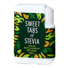 Sweet Tabs of Stevia Sweetener Tablets 200