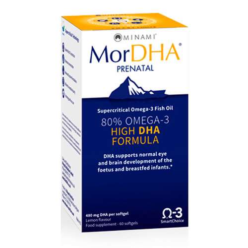 Minami MorDHA Prenatal Omega-3 Fish Oil 60 Softgels
