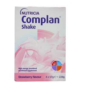 Nutricia Complan Shake Strawberry 4x57g
