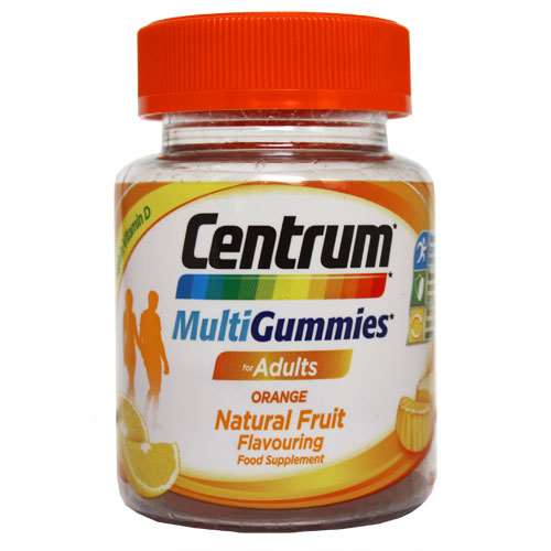 Centrum MultiGummies Adults Orange Flavour 30 Gummies ExpressChemist