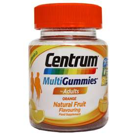 Centrum MultiGummies Adults Orange Flavour 30 Gummies