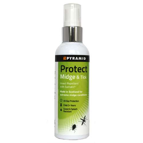 Pyramid Protect Midge and Tick Insect Repellent 100ml ExpressChemist