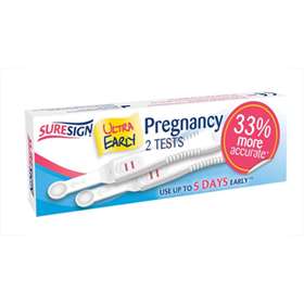 Suresign Ultra Early Pregnancy Test x2