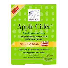New Nordic Apple Cider High Strength Tablets 60