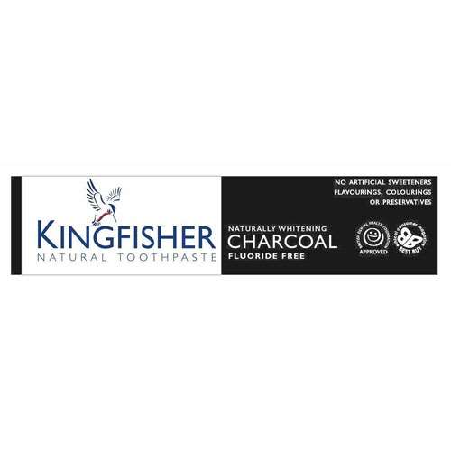 Click to view product details and reviews for Kingfisher Natural Whitening Charcoal Toothpaste 100ml.
